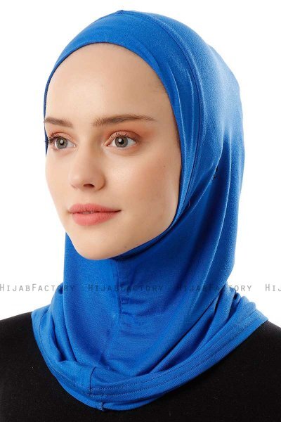 Logo Plain - Hijab Al Amira One-Piece Blu