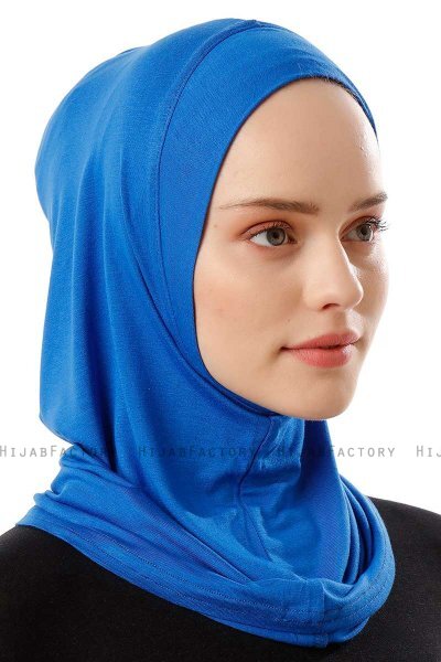 Logo Plain - Hijab Al Amira One-Piece Blu