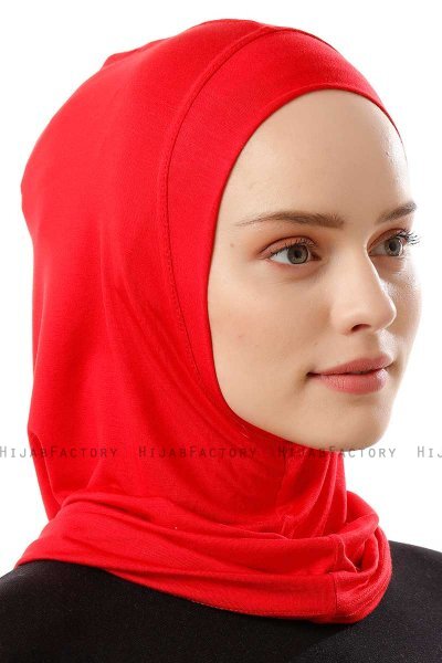 Logo Plain - Hijab Al Amira One-Piece Rosso