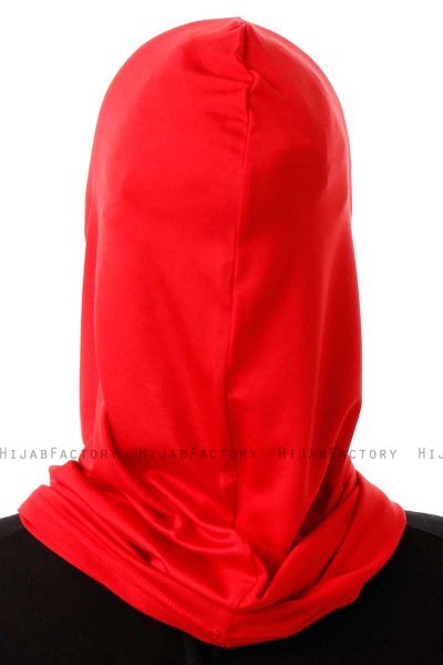 Logo Plain - Hijab Al Amira One-Piece Rosso