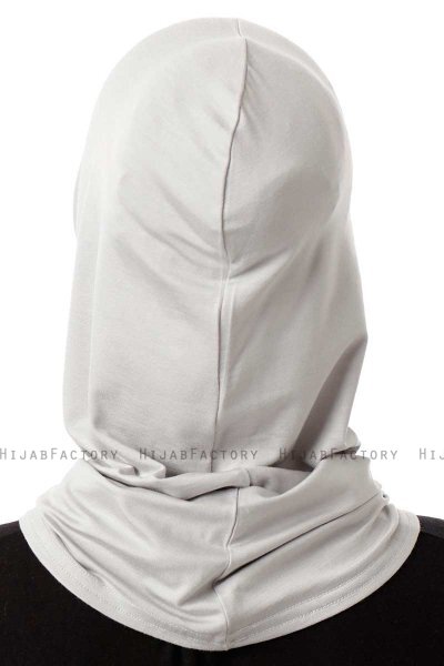 Logo Plain - Hijab Al Amira One-Piece Grigio Chiaro