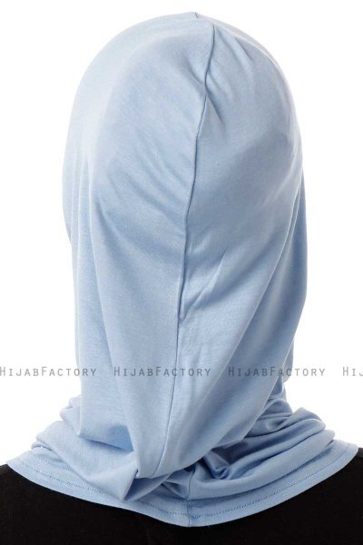 Logo Plain - Hijab Al Amira One-Piece Azzurro