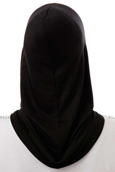 Logo Cross - Hijab Al Amira One-Piece Nero & Gold