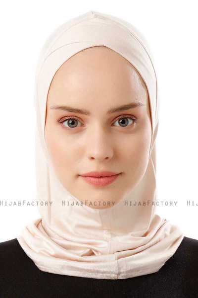 Logo Cross - Hijab Al Amira One-Piece Beige