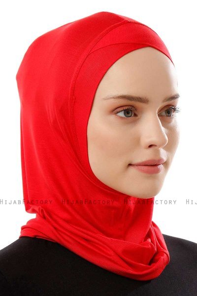 Logo Cross - Hijab Al Amira One-Piece Rosso