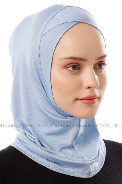Logo Cross - Hijab Al Amira One-Piece Azzurro