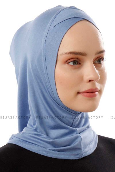 Logo Cross - Hijab Al Amira One-Piece Indaco
