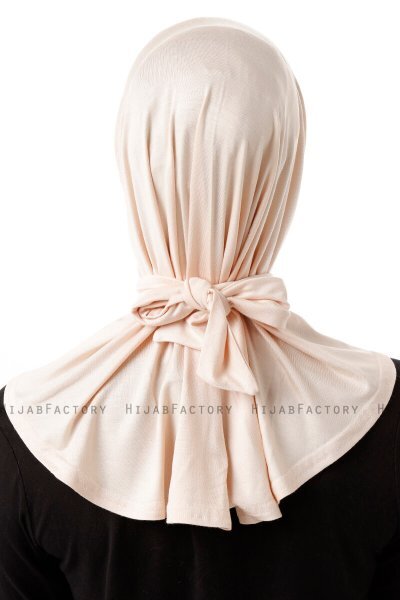 Sportif Plain - Hijab Pratico Viscosa Beige