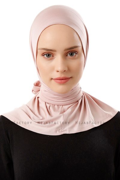Sportif Plain - Hijab Pratico Viscosa Rosa Antico