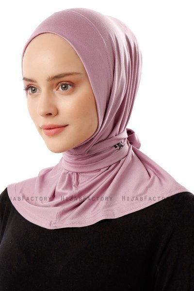 Sportif Plain - Hijab Pratico Viscosa Viola