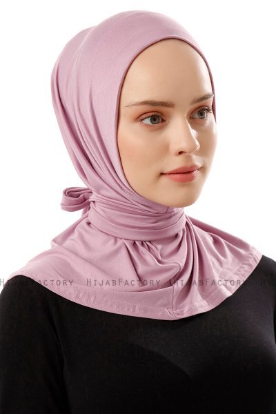 Sportif Plain - Hijab Pratico Viscosa Viola