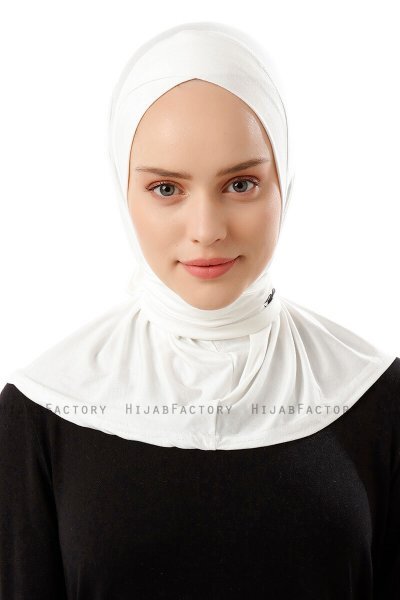 Sportif Cross - Hijab Pratico Viscosa Creme