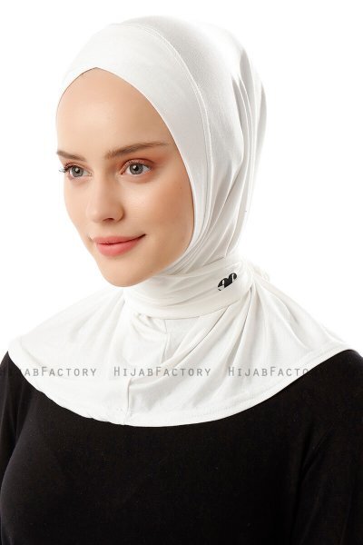 Sportif Cross - Hijab Pratico Viscosa Creme