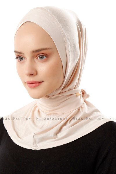 Sportif Cross - Hijab Pratico Viscosa Beige
