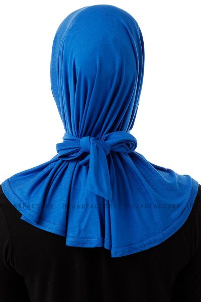 Sportif Cross - Hijab Pratico Viscosa Blu