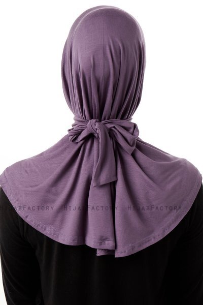 Sportif Cross - Hijab Pratico Viscosa Viola Scuro