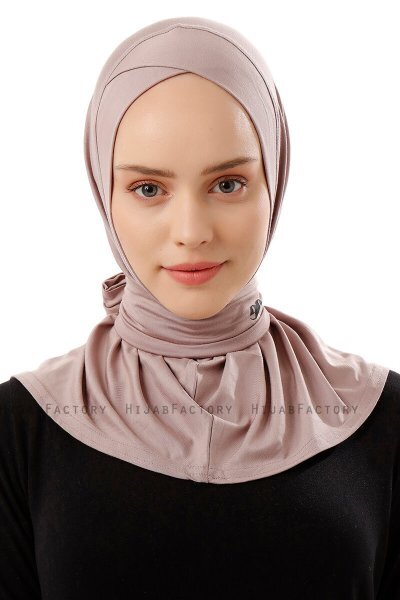 Sportif Cross - Hijab Pratico Viscosa Grigio Pietra