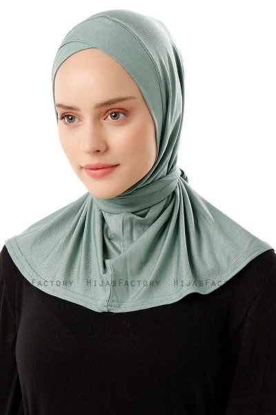Sportif Cross - Hijab Pratico Viscosa Verde