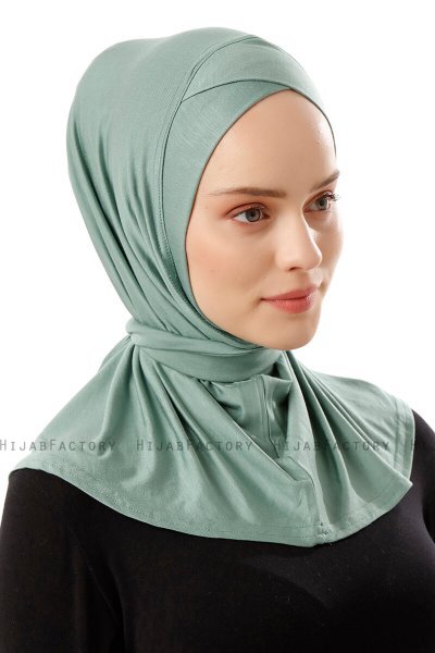 Sportif Cross - Hijab Pratico Viscosa Verde