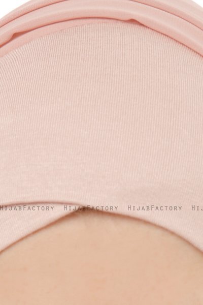 Alara Cross - Hijab Chiffon One Piece Rosa Antico