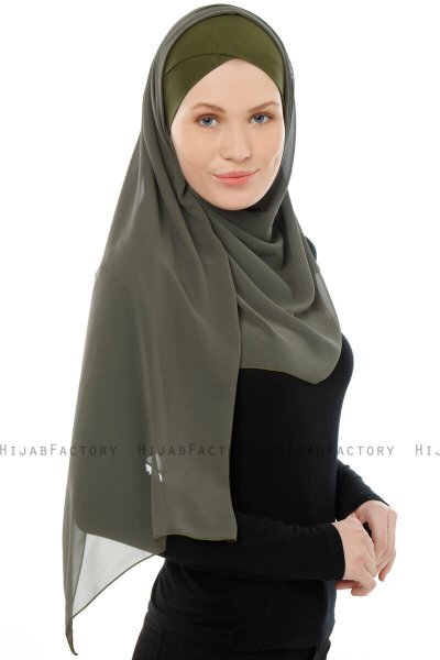 Alara Cross - Hijab Chiffon One Piece Cachi