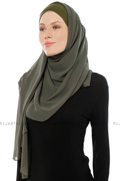 Alara Cross - Hijab Chiffon One Piece Cachi
