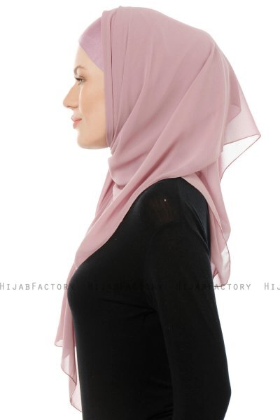 Alara Cross - Hijab Chiffon One Piece Viola