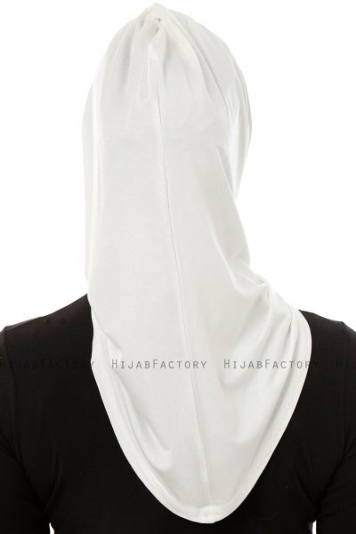 Isra Plain - Hijab One-Piece Viscosa Creme