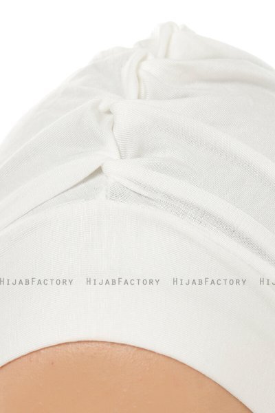 Isra Plain - Hijab One-Piece Viscosa Creme