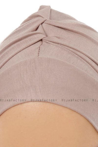 Isra Plain - Hijab One-Piece Viscosa Grigio Pietra
