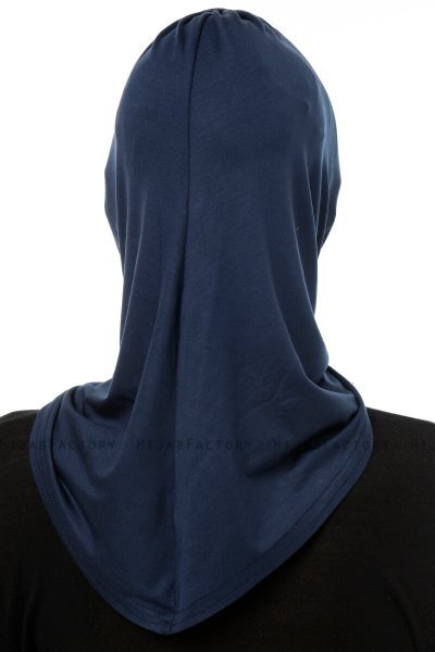 Isra Cross - Hijab One-Piece Viscosa Blu Navy