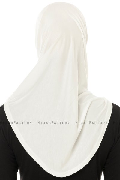 Hanfendy Plain Logo - Hijab One-Piece Creme