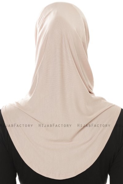 Hanfendy Plain Logo - Hijab One-Piece Rosa Antico