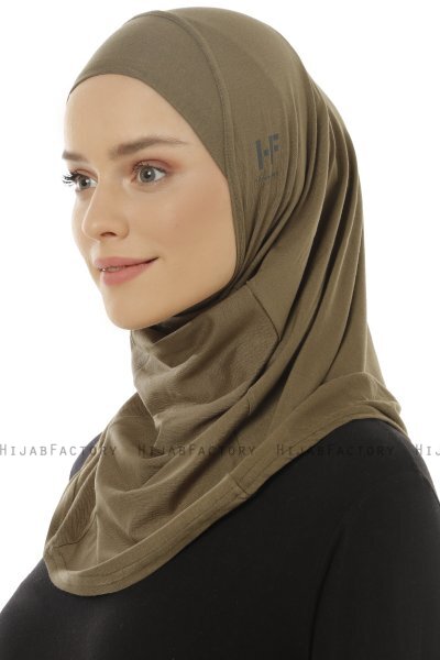Hanfendy Plain Logo - Hijab One-Piece Cachi