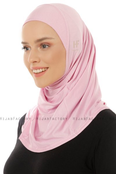 Hanfendy Plain Logo - Hijab One-Piece Rosa