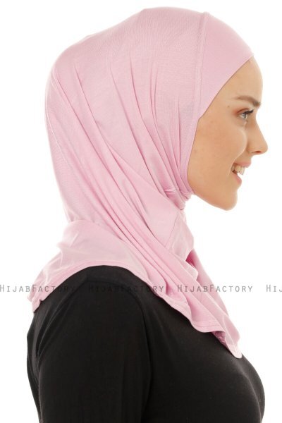 Hanfendy Plain Logo - Hijab One-Piece Rosa