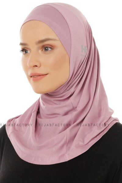 Hanfendy Plain Logo - Hijab One-Piece Viola