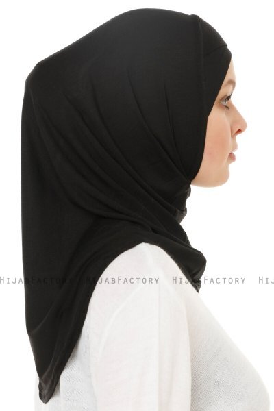 Hanfendy Cross Logo - Hijab One-Piece Nero