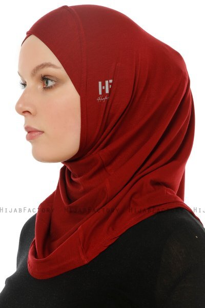 Hanfendy Cross Logo - Hijab One-Piece Bordò