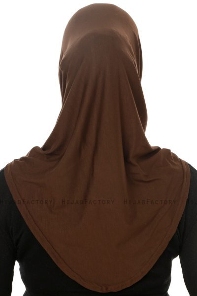 Hanfendy Cross Logo - Hijab One-Piece Marrone