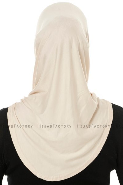 Hanfendy Cross Logo - Hijab One-Piece Beige