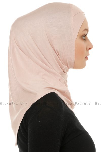 Hanfendy Cross Logo - Hijab One-Piece Rosa Antico