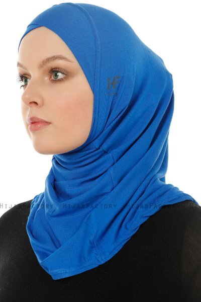 Hanfendy Cross Logo - Hijab One-Piece Blu