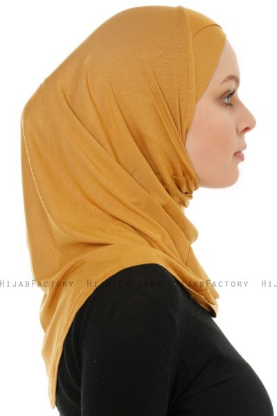 Hanfendy Cross Logo - Hijab One-Piece Mostarda