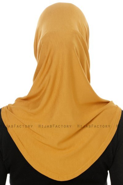 Hanfendy Cross Logo - Hijab One-Piece Mostarda