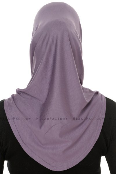 Hanfendy Cross Logo - Hijab One-Piece Viola Scuro