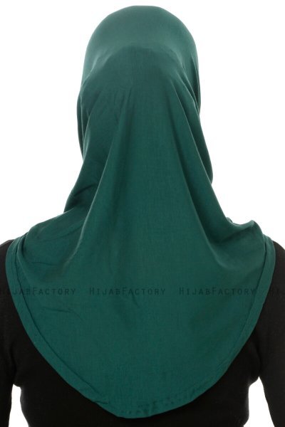 Hanfendy Cross Logo - Hijab One-Piece Verde Scuro