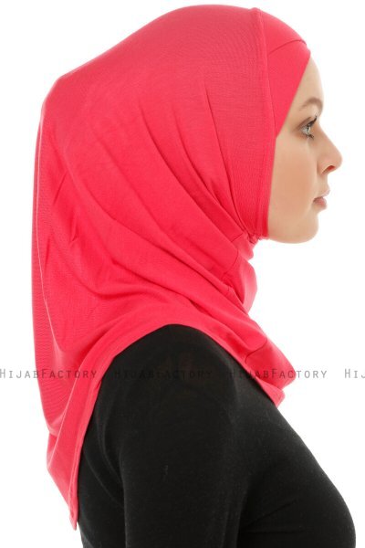 Hanfendy Cross Logo - Hijab One-Piece Fucsia