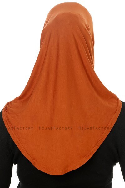 Hanfendy Cross Logo - Hijab One-Piece Rosso Mattone