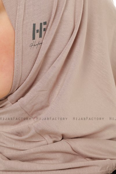 Hanfendy Cross Logo - Hijab One-Piece Grigio Pietra